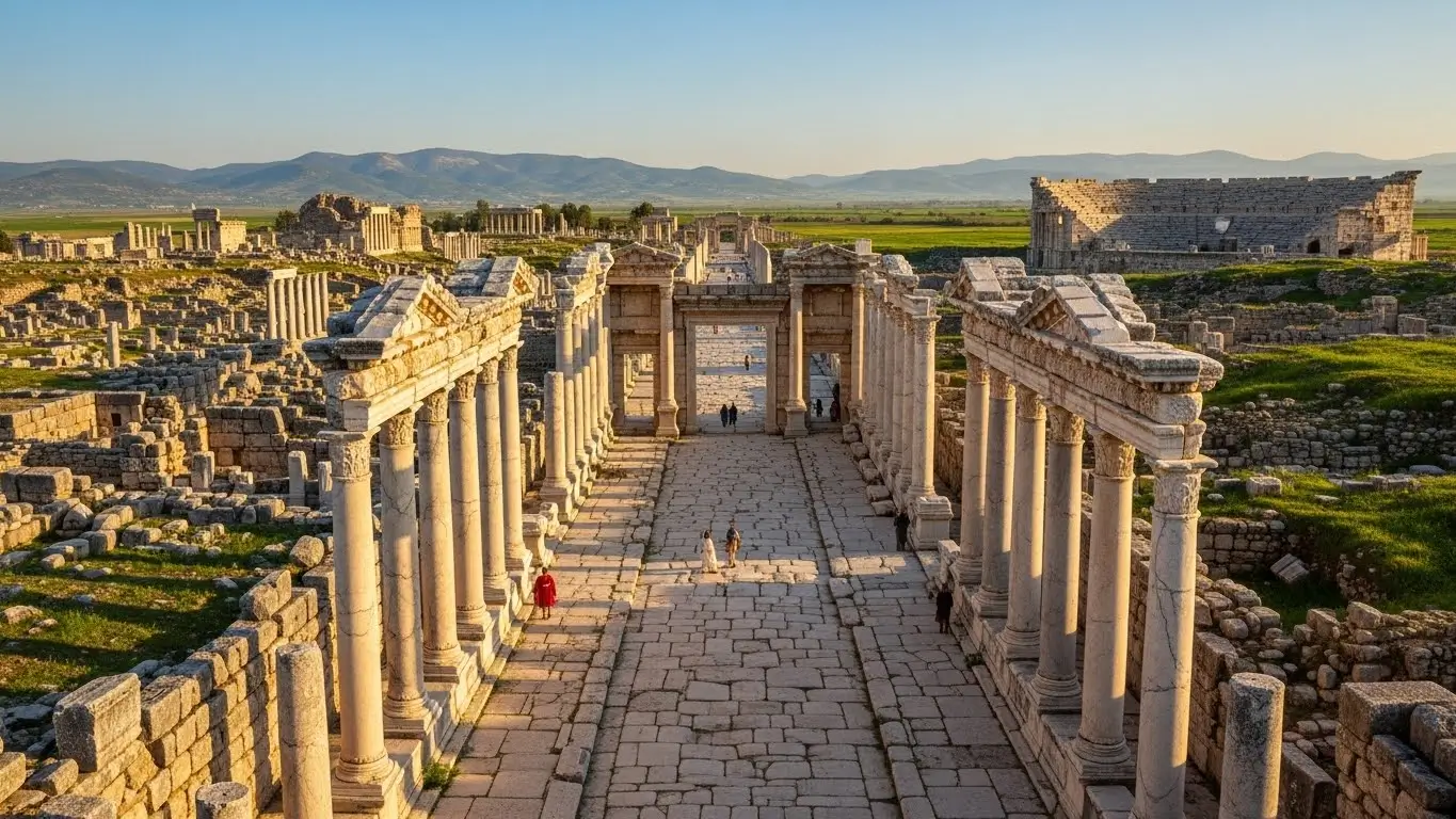 Perge Antik Kenti - Zamanın İçinde Kaybolabileceğiniz Bir Yer